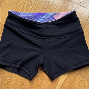 Ivivva reversible biker shorts 12 black